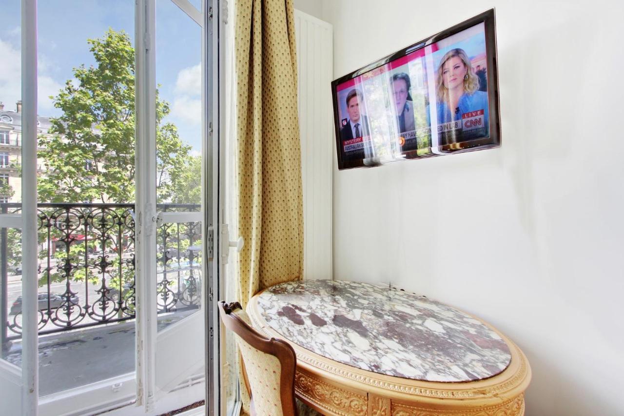 Suite Junior Avec Balcon Et Vue Sur Arc De Triomphe Paris Exterior foto